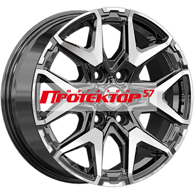 Диск Литой 7.5x18 PCD 6x139.7 ET38 D67.1 K&K КС1176 Алмаз черный