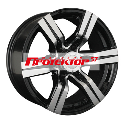 Диск 8x16 6x139.7 ET10 D106.1 LS 767 BKF