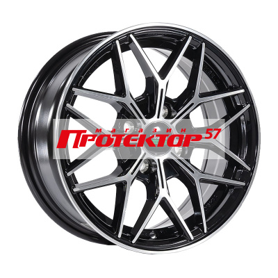 Диск Литой 6x14 PCD 4x100 ET35 D73.1 Megami MGM-32 BKF