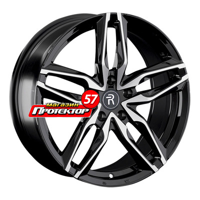 Диск 8x18 5x112 ET43 D57.1 Replay SK214 BKF