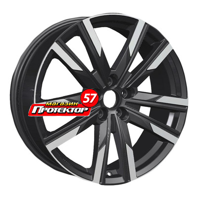 Диск 7.5x19 5x120 ET41 D59.5 Khomen Wheels KHW1905 BLF