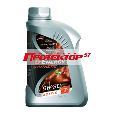 G-Energy Synthetic Active 5W30 синтетическое 1л