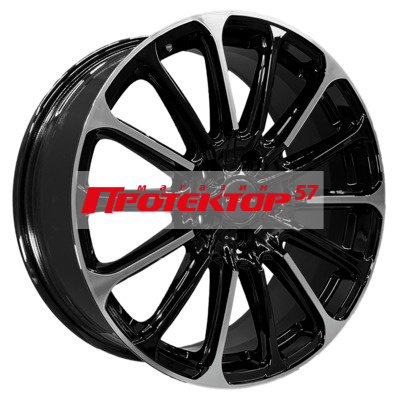 Диск Литой 7.5x19 PCD 5x114.3 ET40 D64.1 Khomen Wheels KHW1910 Black-FP