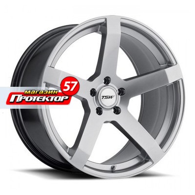 Диск 8x17 5x114.3 ET35 D76 TSW Tanaka Hyper Silver