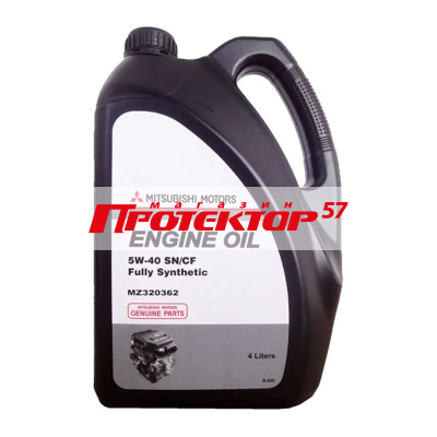 MITSUBISHI Engine Oil 5W40 CF/CF-4/SM/SN Синтетическое 4л
