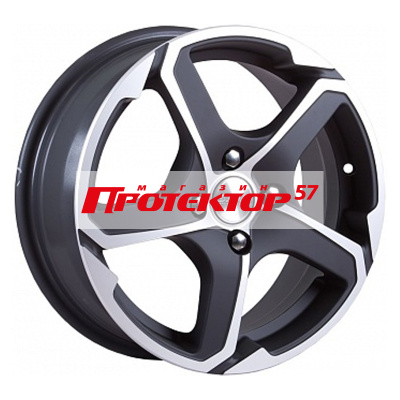 Диск 6x15 4x100 ET45 D67.1 СКАД Аллигатор алмаз-бархат