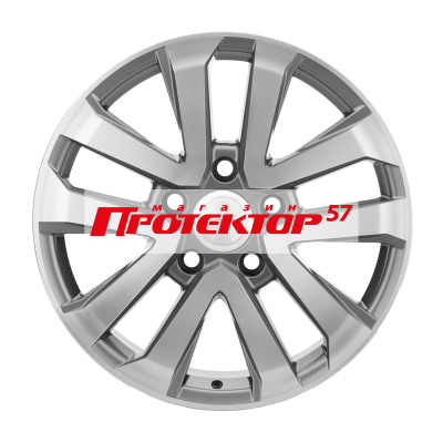 Диск 8.5x20 5x150 ET45 D110.1 Khomen Wheels V-Spoke 203 Gray-FP