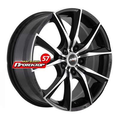 Диск 6.5x15 4x100 ET45 D67.1 Racing Wheels H-712 BK F/P