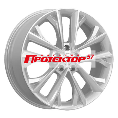 Диск 7x18 5x114.3 ET40 D64.1 K&K КР012 Elite Silver