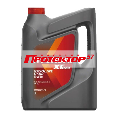 Hyundai Xteer Gasoline G500 10W40 SL Полусинтетическое 6л