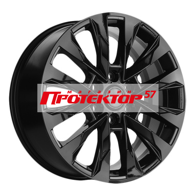 Диск 8x20 6x139.7 ET25 D106.1 Khomen Wheels KHW2010 Black