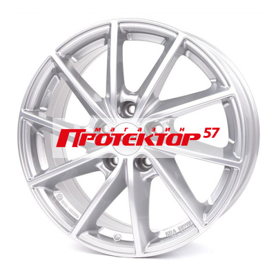 Диск 7x17 5x112 ET49 D57.1 ALUTEC Singa Polar Silver