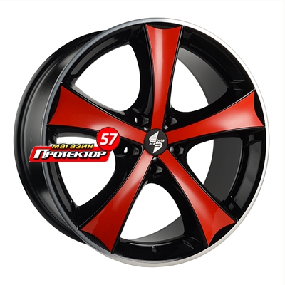 Диск 9x20 5x120 ET40 D74.1 Eta Beta TETTSUT/X Black Shiny Polish+G13