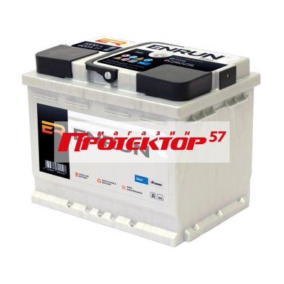Аккумулятор ENRUN 52 А/ч R+ обратная EN480A 207x175x175 Стандартные