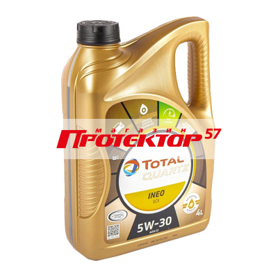 Total Ineo Ecs 5W30 синтетическое 4л