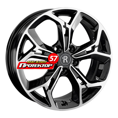 Диск 7x17 5x108 ET33 D60.1 Replay CHR95 BKF