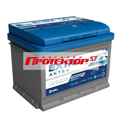 Аккумулятор EXTRA Premium 77 А/ч R+ обратная EN740A 278x175x190 Стандартные