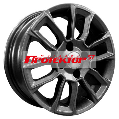Диск Литой 5.5x14 PCD 4x98 ET35 D58.6 Khomen Wheels KHW1406 Gray