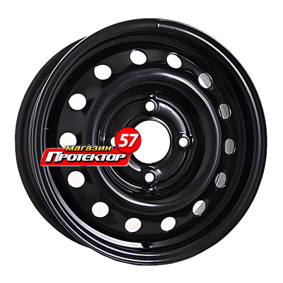 Диск 6x15 4x100 ET48 D54.1 ТЗСК Kia Rio/Huyndai Solaris чёрный