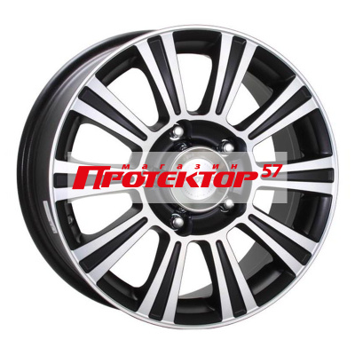 Диск 7x16 5x139.7 ET35 D109.7 PROMA ГЕФЕСТ Черно-серебристый