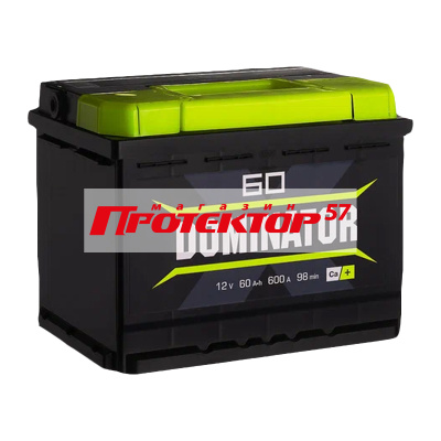 Аккумулятор DOMINATOR 60 А/ч L+ прямая EN600A 272x175x190 Стандартные