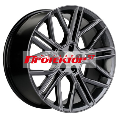 Диск 9.5x21 5x120 ET45.5 D62.5 Khomen Wheels KHW2101 Gray