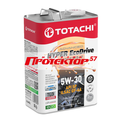 TOTACHI HYPER Ecodrive 5W30 SP синтетическое 4л 
