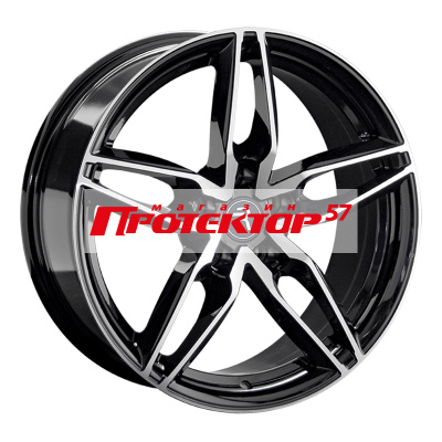 Диск 8x18 5x120 ET37 D67.1 Replay CL21 BKF