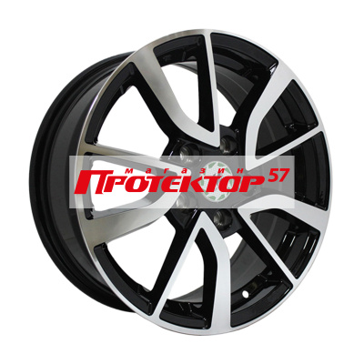 Диск 6.5x16 5x112 ET45 D57.1 Top Driver TY9-S bkf
