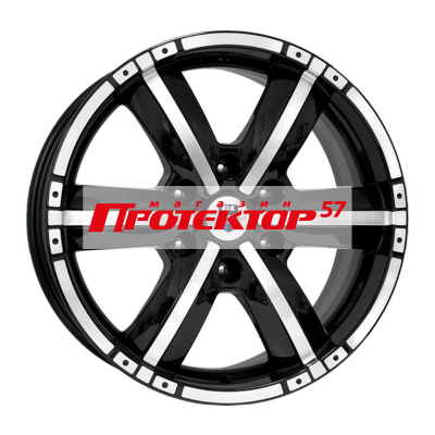 Диск 7.5x17 6x139.7 ET38 D67.1 K&K КС635 Алмаз черный