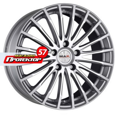 Диск 8.5x19 5x120 ET33 D72.6 MAK Fatale Silver MIRROR