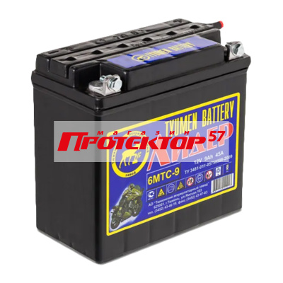 Аккумулятор TYUMEN BATTERY PREMIUM 9 А/ч L+ прямая EN45A 135x77x140 Болтовые мото
