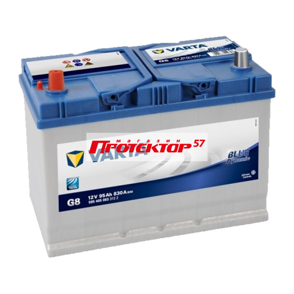 Аккумулятор Varta Blue Dynamic 95 А/ч L+ Прямая полярность EN830A 306x173x225 Выносные