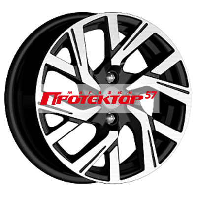 Диск 6x15 4x100 ET40 D60.1 K&K КСr1030 Алмаз черный