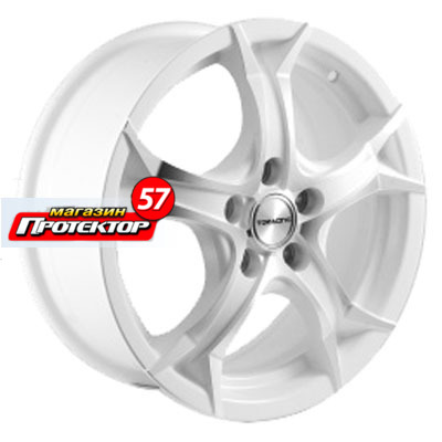 Диск 6.5x16 5x108 ET45 D73.1 TG Racing TGD023 White Polished