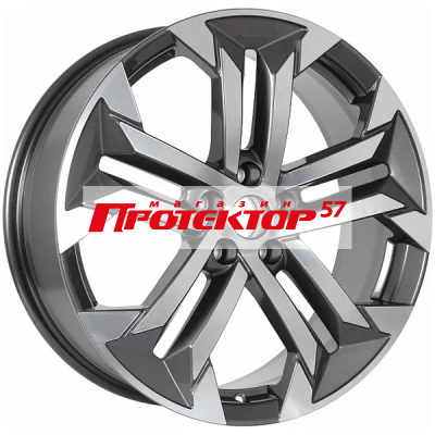 Диск Литой 7.5x19 PCD 5x112 ET40 D57.1 Premium Series КР015 Diamond Gloss Graphite