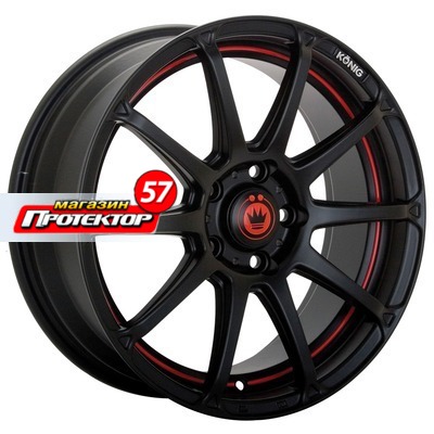Диск 7x17 5x100 ET45 D56.1 Konig Bump (SH08) MBRU