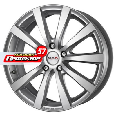 Диск 7x17 5x120 ET41 D67.1 MAK Iguan Hyper Silver
