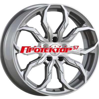 Диск Литой 7.5x18 PCD 5x114.3 ET45 D67.1 Вектор B234 Сильвер S