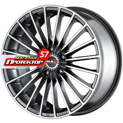 Диск 8x19 5x120 ET30 D72.6 MAK Volare Gun Metallic Mirror Face