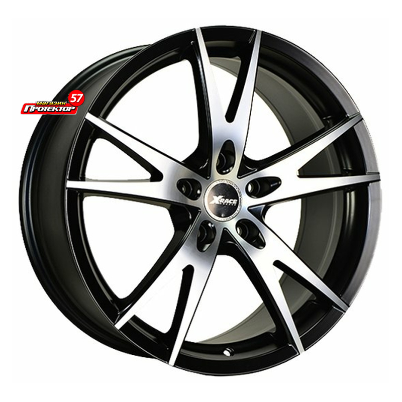 Диск 6x15 5x100 ET38 D57.1 X-Race AF-11 BKF