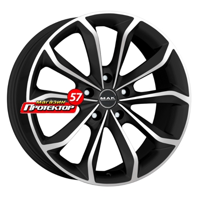 Диск 8x20 5x114.3 ET30 D60.1 MAK Xenon Black mirror