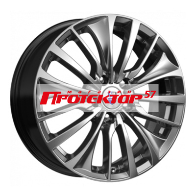 Диск 6.5x17 4x100 ET45 D67.1 K&K КС751 Дарк платинум