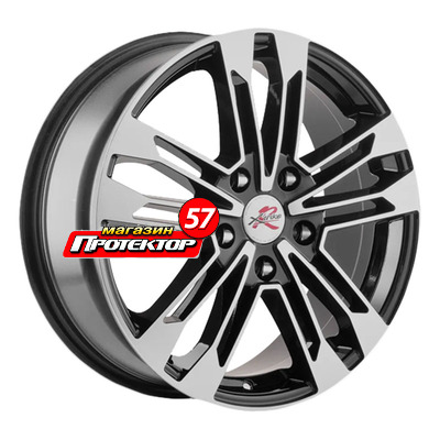 Диск 7x17 5x120 ET55 D65.1 X-trikeRST R167 BKM/FP