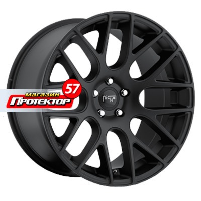 Диск 8.5x20 5x112 ET34 D66.6 MHT Niche Circuit Black/Machined