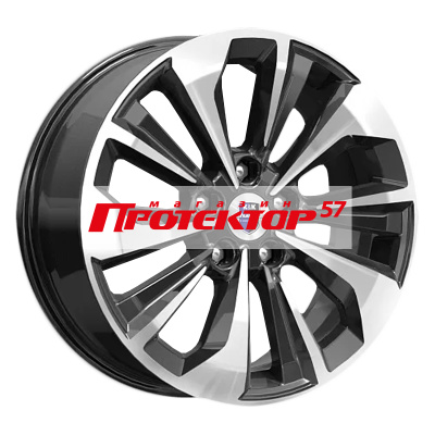 Диск 7x17 5x110 ET40 D65.1 K&K КС936 Алмаз черный