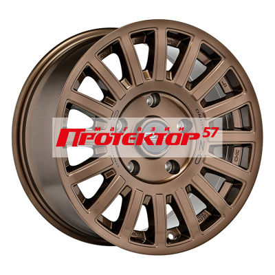 Диск 8x17 5x120 ET35 D65.06 OZ Racing Rally Raid Gloss Bronze Black Lettering