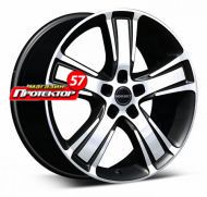 Диск 8x18 5x108 ET42 D72.5 BORBET MA Schwarz-Poliert