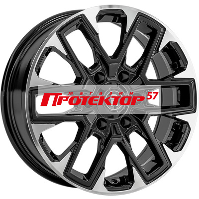 Диск Литой 8x18 PCD 6x139.7 ET30 D106.1 Replay TY450 BKF