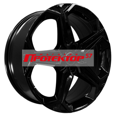 Диск Литой 7.5x19 PCD 5x114.3 ET45 D60.1 Khomen Wheels KHW1909 Black